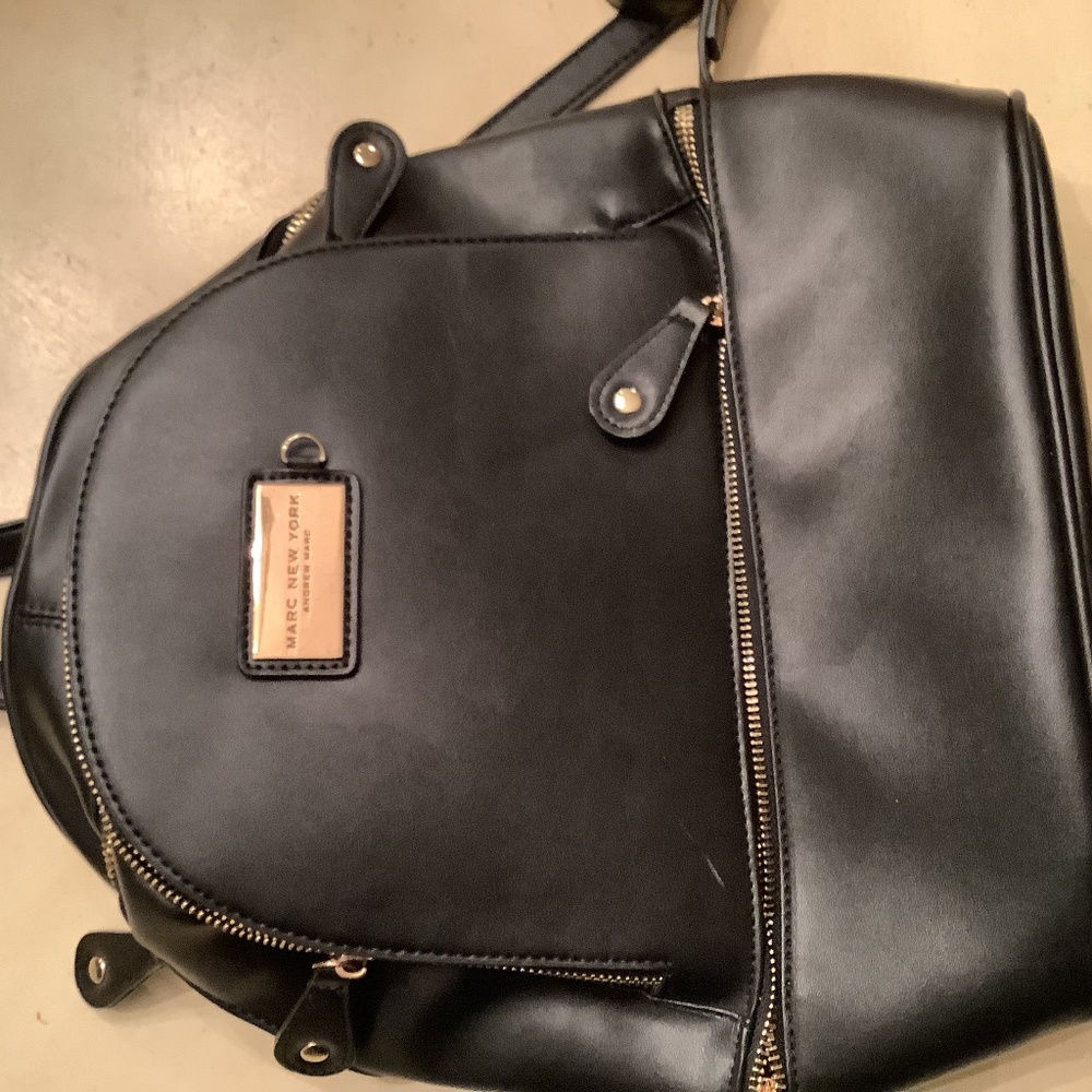 Book bag -faux leather
